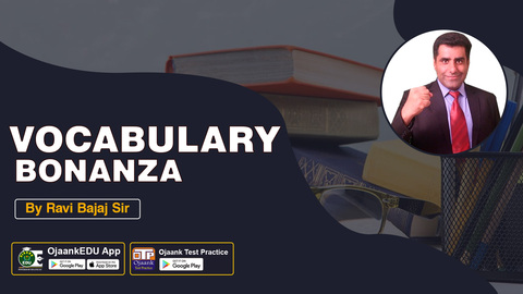 VOCABULARY BONANZA JULY 2022