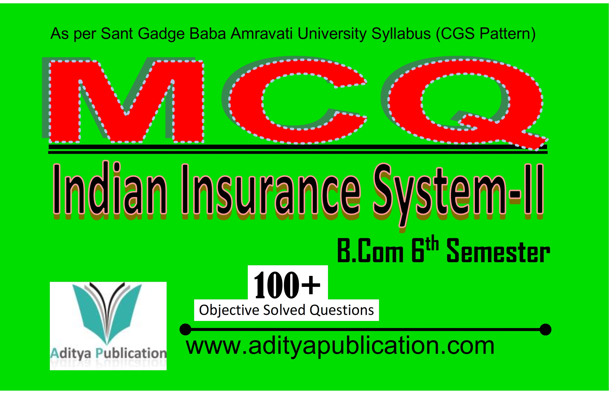 Indian Insurance System-II 6th Semester