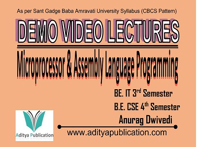 Microprocessor & Assembly Language Programming (MALP) (IT) 3rd & (CSE) 4TH SEMESTER (DEMO LECTURES)