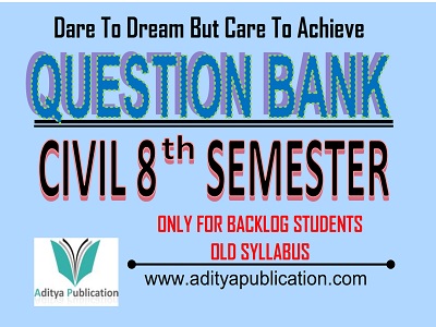 CIVIL 8th Semester CGS PATTERN Question Bank QB CIVIL8
