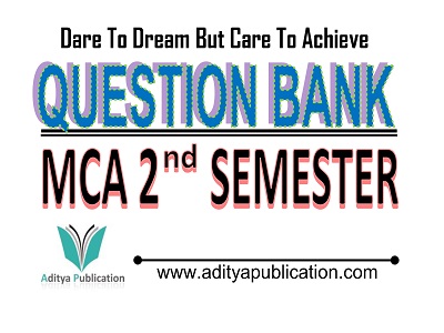 MCA Question Bank 2nd Semester QB MCA2
