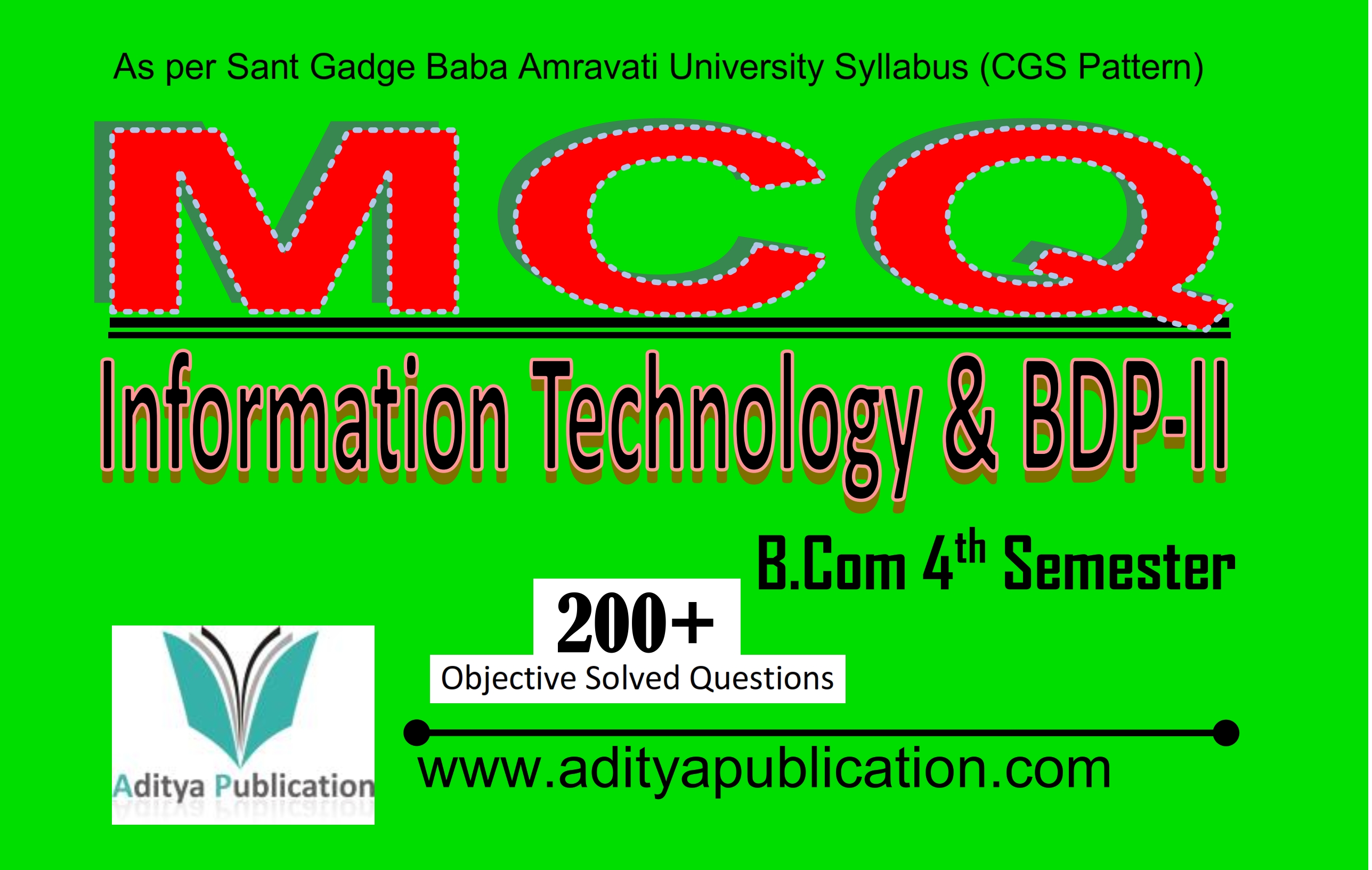 Information Technology & BDP-II 4th Semester