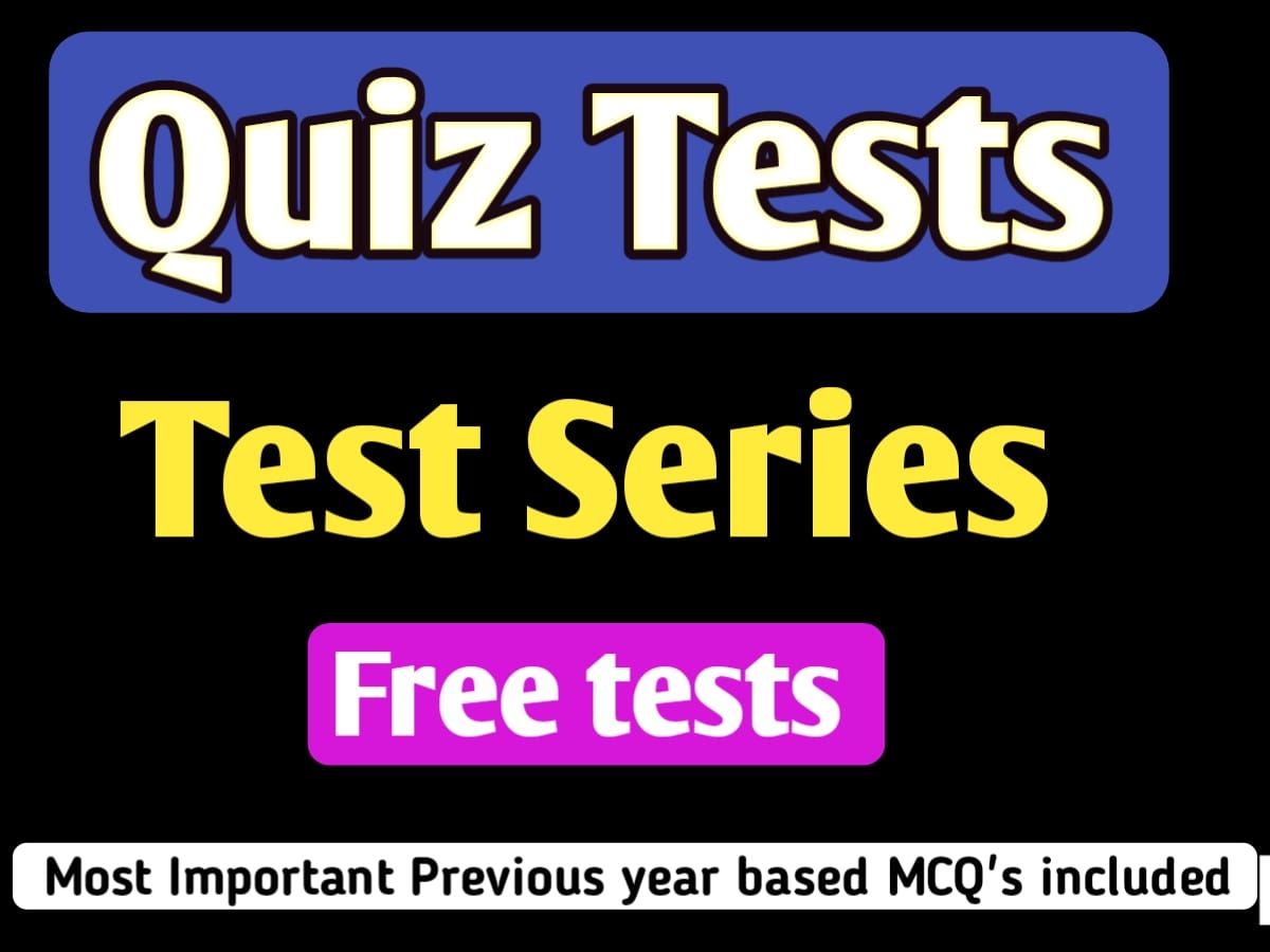 Quiz tests (Free)