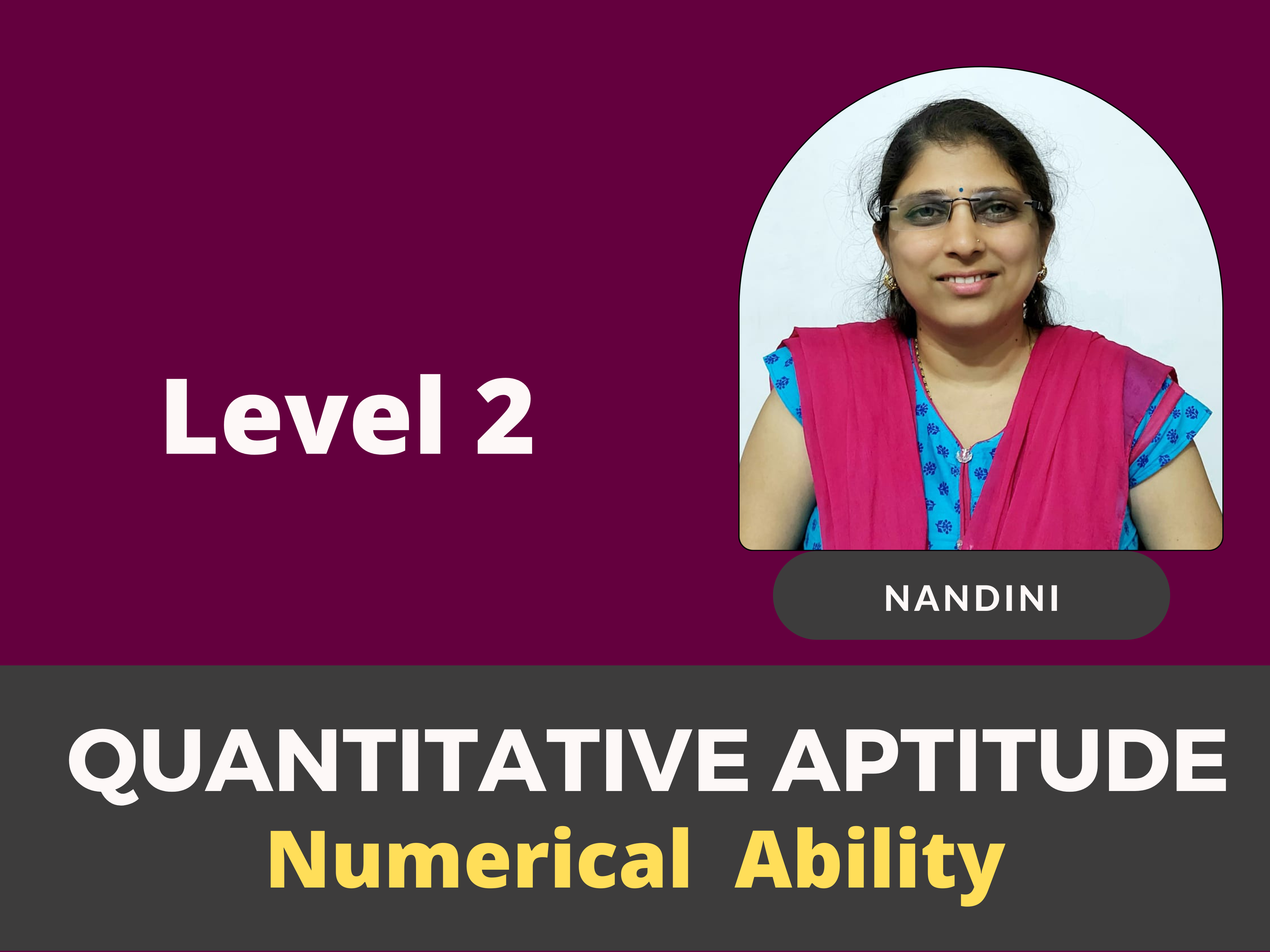 Quantitative Aptitude in English