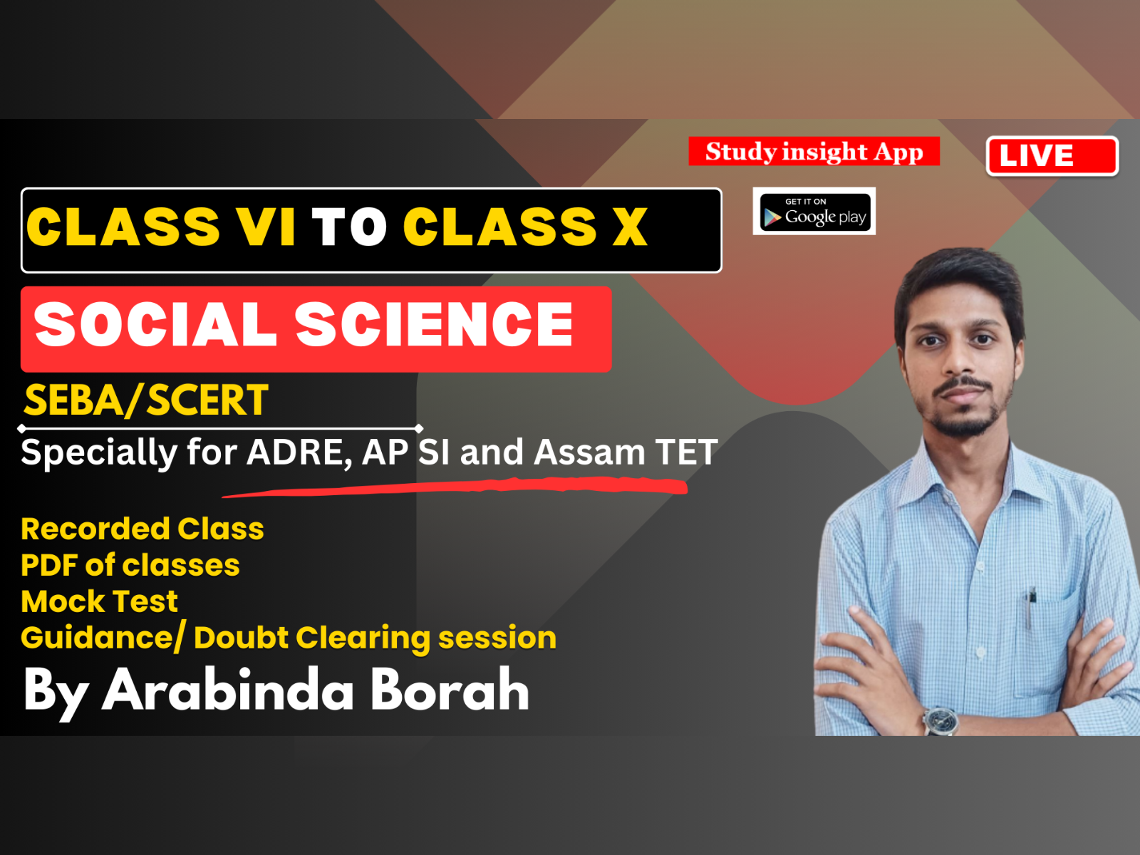 Social Science Crash Course - Class VI to Class X