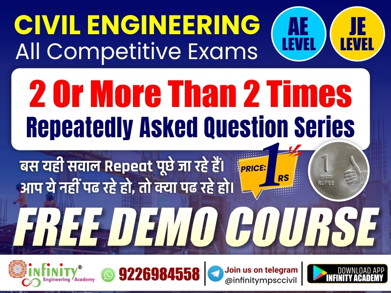 Civil Free Demo Course 2 or more than 2 times repeatedly asked Question Series