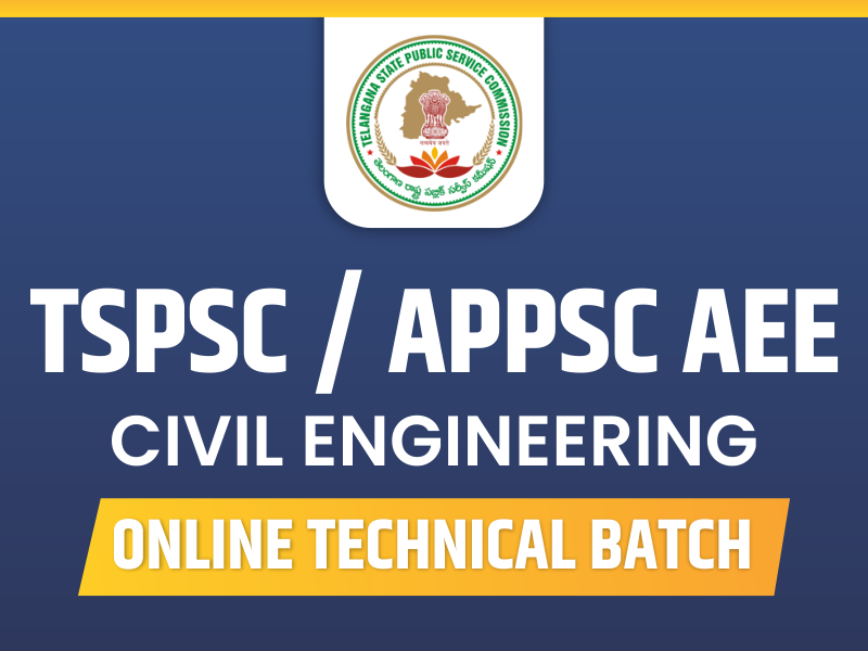 TSPSC AEE CIVIL ONLINE BATCH