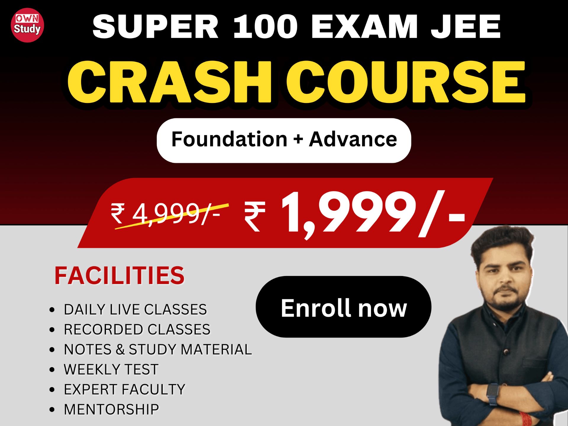 Crash Course - JEE