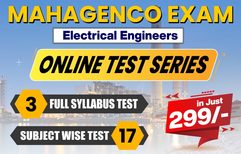 MahaGenco Online Test Series for Electrical Engineering