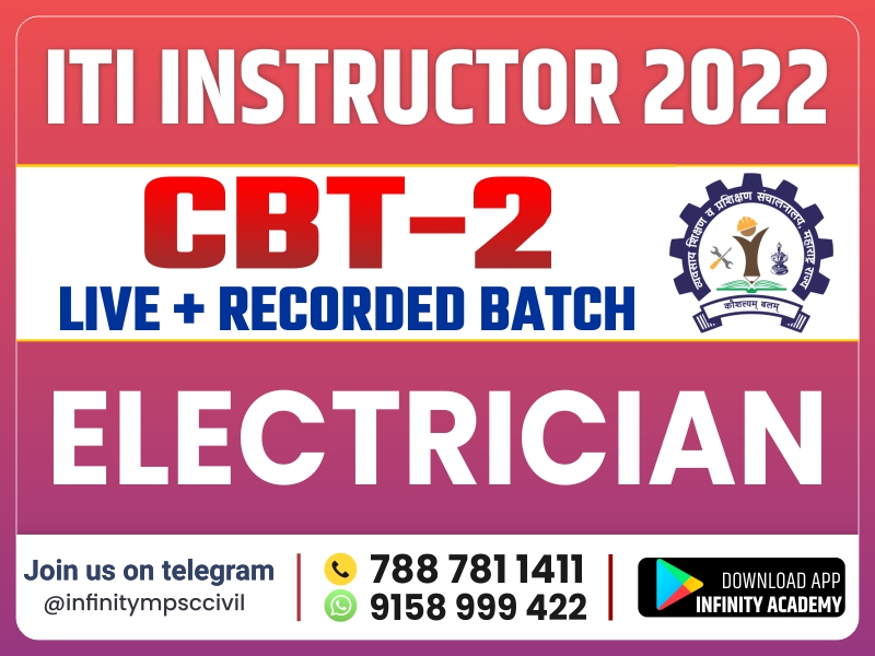 ELECTRICIAN : ITI INSTRUCTOR CBT-2