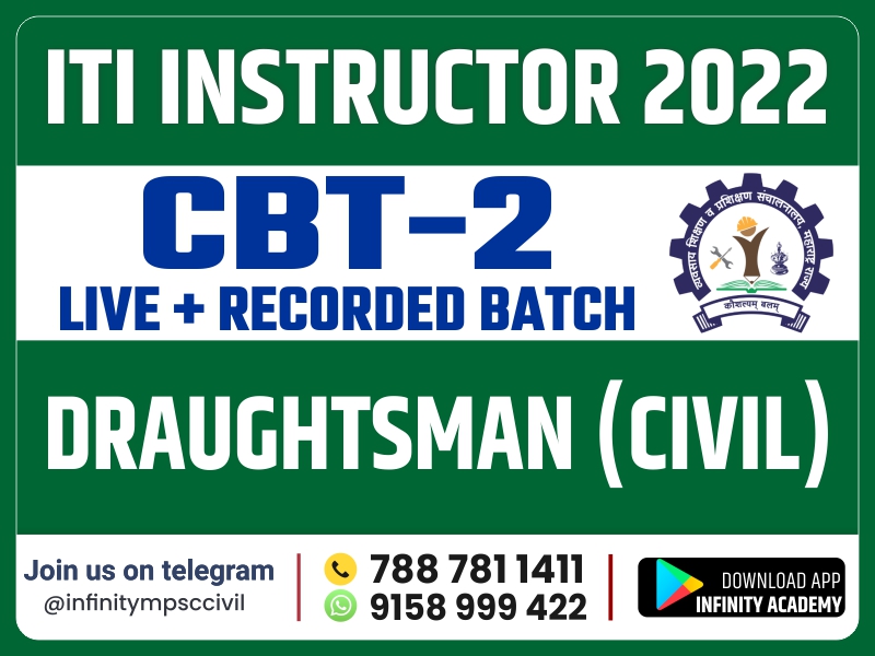 DRAUGHTSMAN (CIVIL) : ITI INSTRUCTOR CBT-2