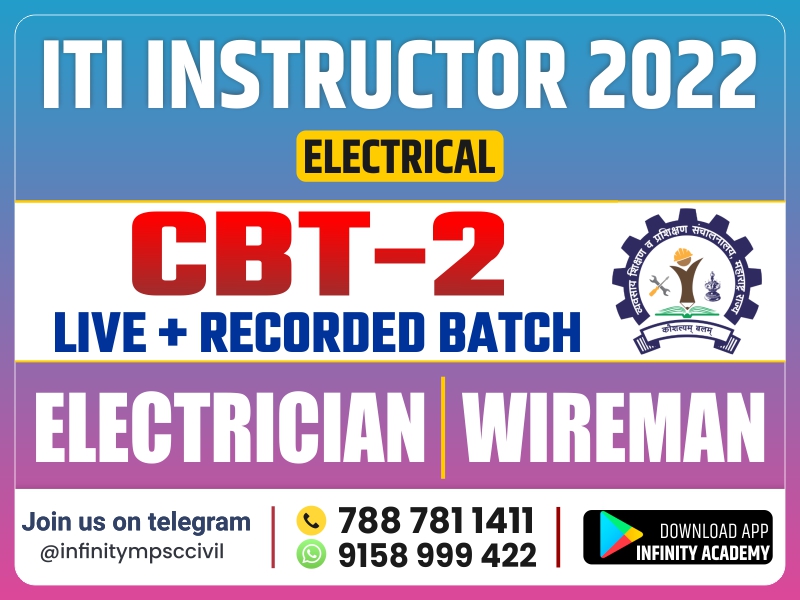 ELECTRICIAN & WIREMAN : ITI INSTRUCTOR CBT-2