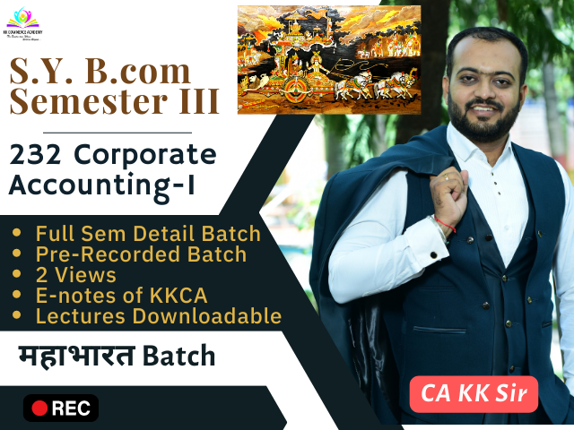 SYBCom Sem 3 232 Corporate Accounting 1