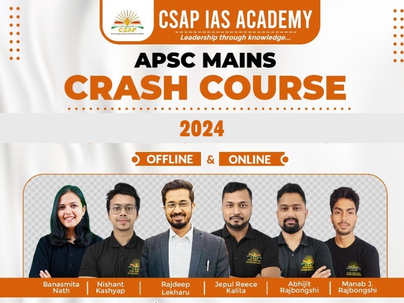 APSC CCE MAINS ONLINE CRASH COURSE 2024