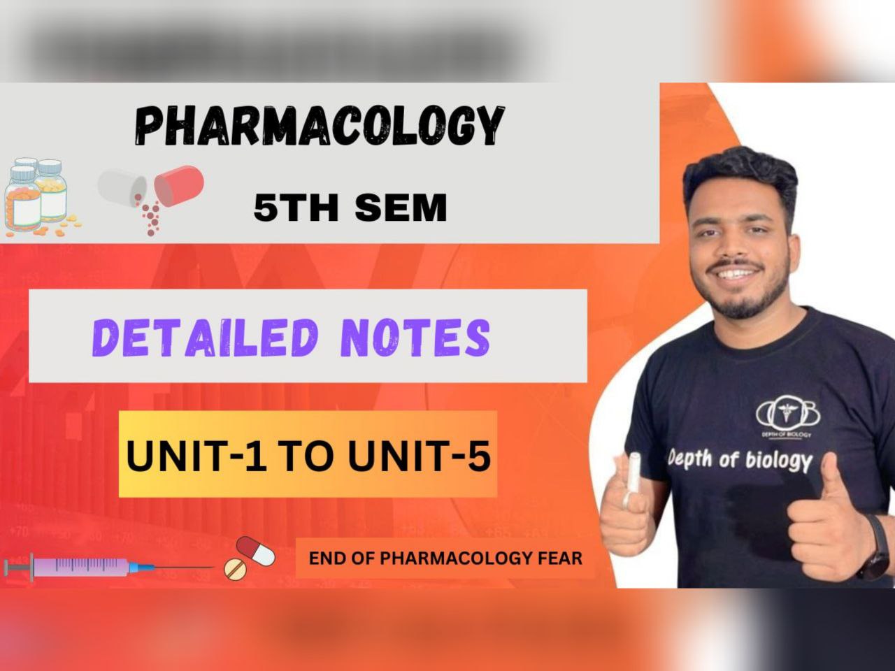 PHARMACOLOGY NOTES 5th sem
