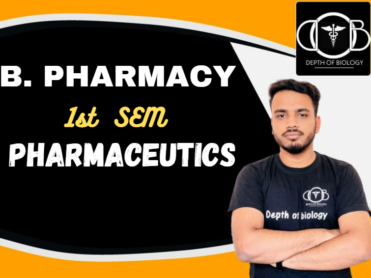 1st sem PHARMACEUTICS NOTES