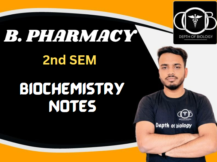 2nd sem BIOCHEMISTRY NOTES