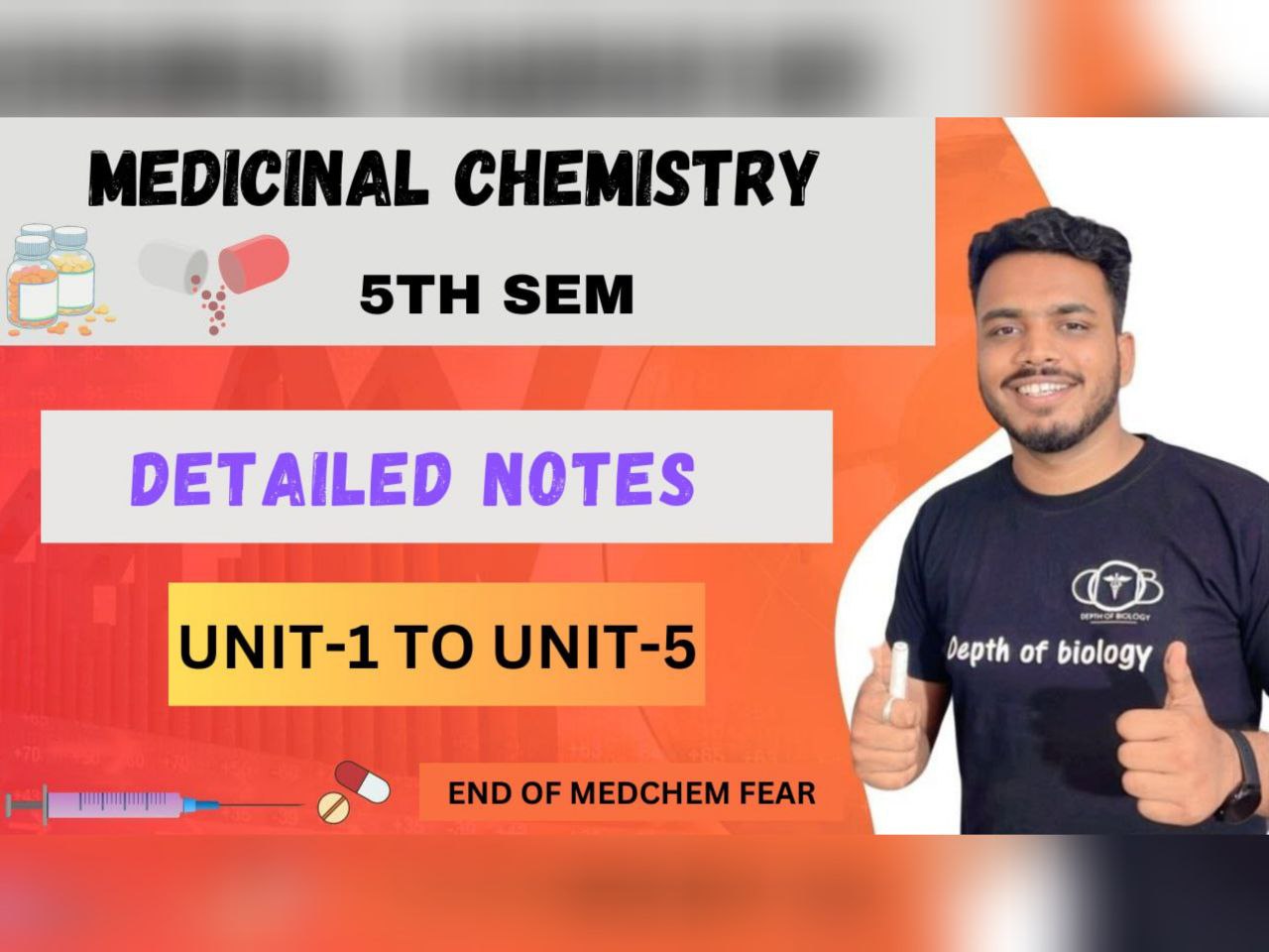 MEDICINAL CHEMISTRY NOTES 5th sem