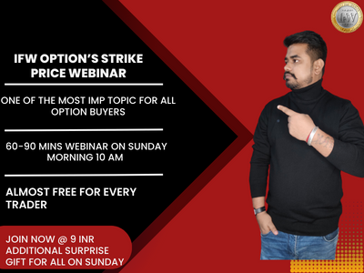 IFW OPTION'S STRIKE PRICE WEBINAR ON SUN 3RD, 2023 @ 10 AM 392837