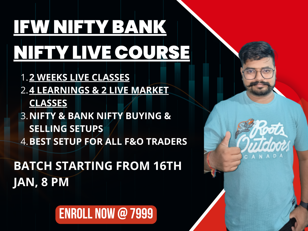 IFW Nifty & Bank Nifty Live Course (Starting from 16th Jan, 2023) 291439