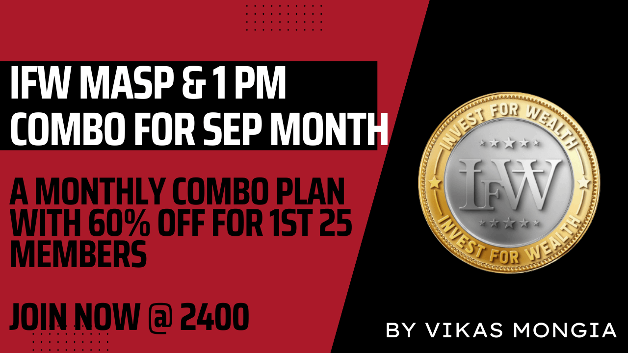 IFW MASP & 1 PM COMBO FOR SEP MONTH (1ST SEP - 30TH SEP) 391113