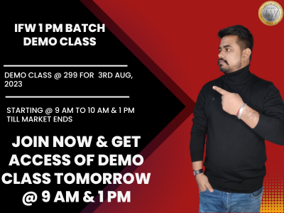 IFW 3RD AUG DEMO CLASSES OF MASP & 1 PM BATCH 381871