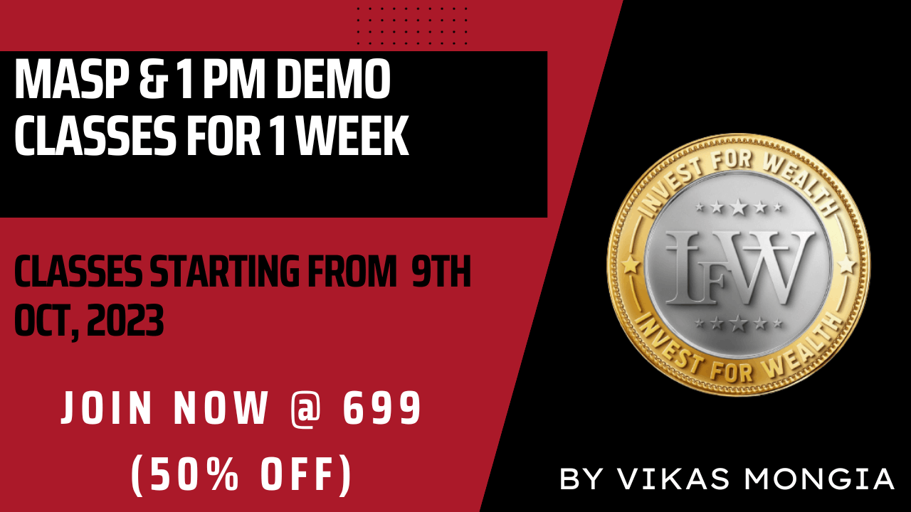 MASP & 1 PM DEMO CLASSES FOR 1 WEEK (9TH OCT - 12TH OCT) 406326