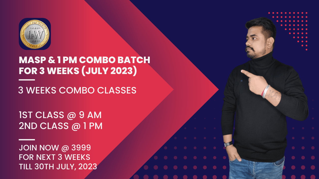 IFW MASP & 1 PM COMBO 1 MONTH BATCH (1ST JULY - 30TH JULY) 365450