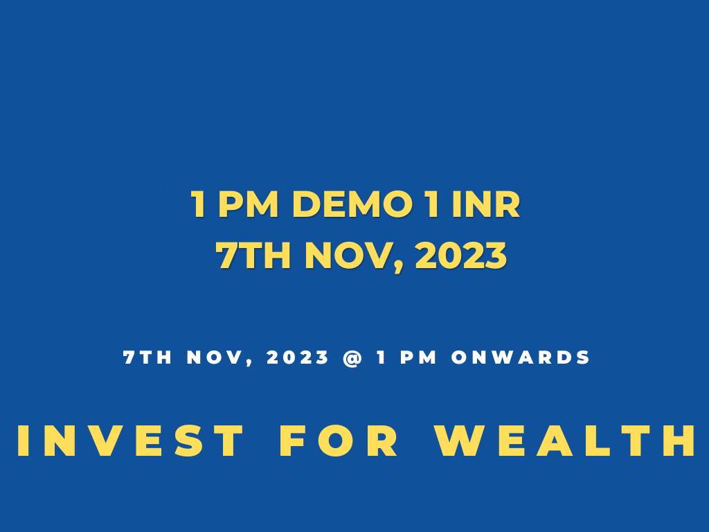 1 PM DEMO 7TH NOV @ 1 INR 420691