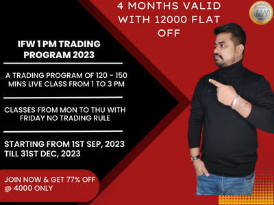 IFW 1 PM LIVE TRADING PROGRAM 2023 386686