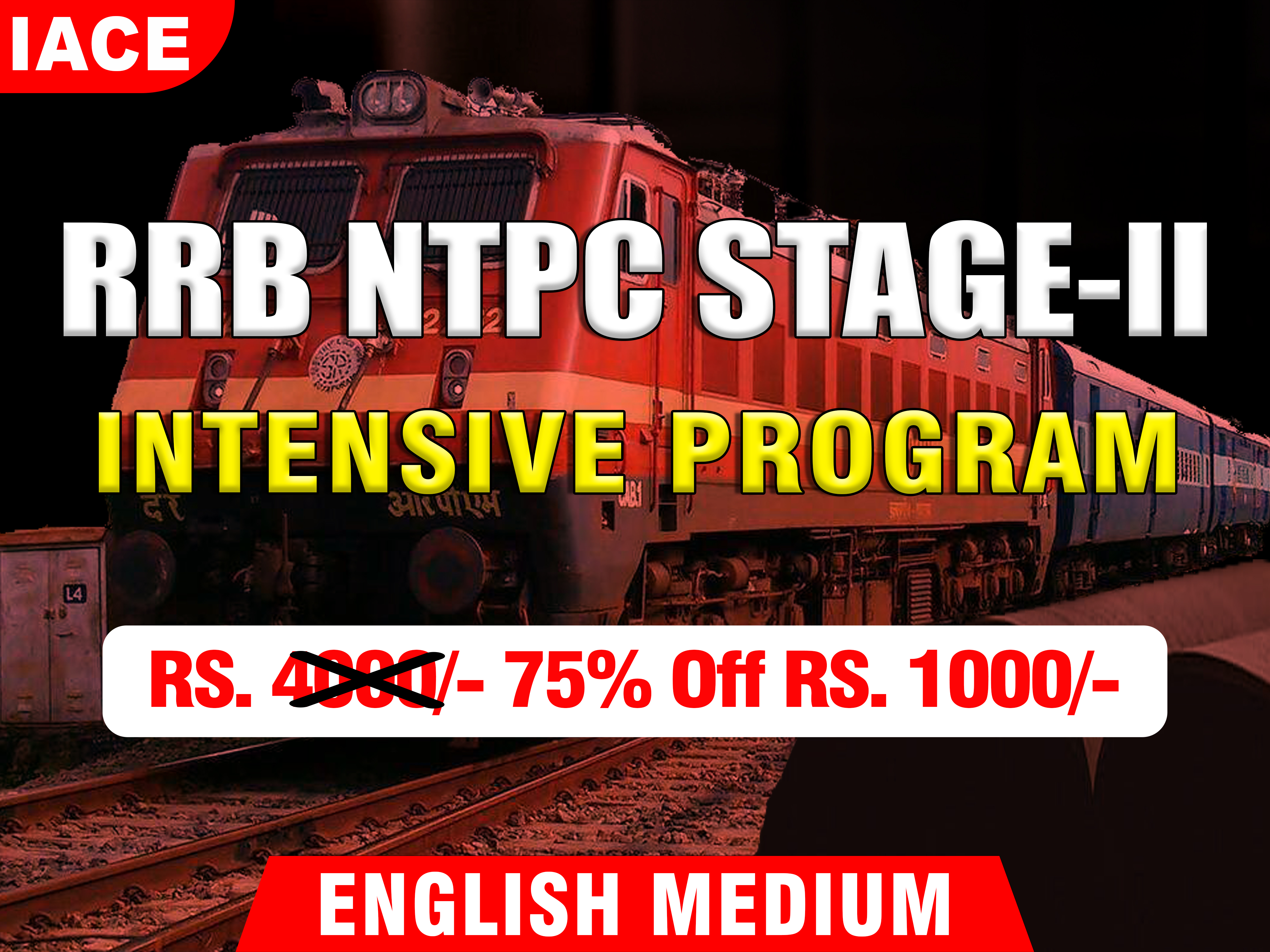 RRB NTPC STAGE-II INTENSIVE PROGRAM (EM)