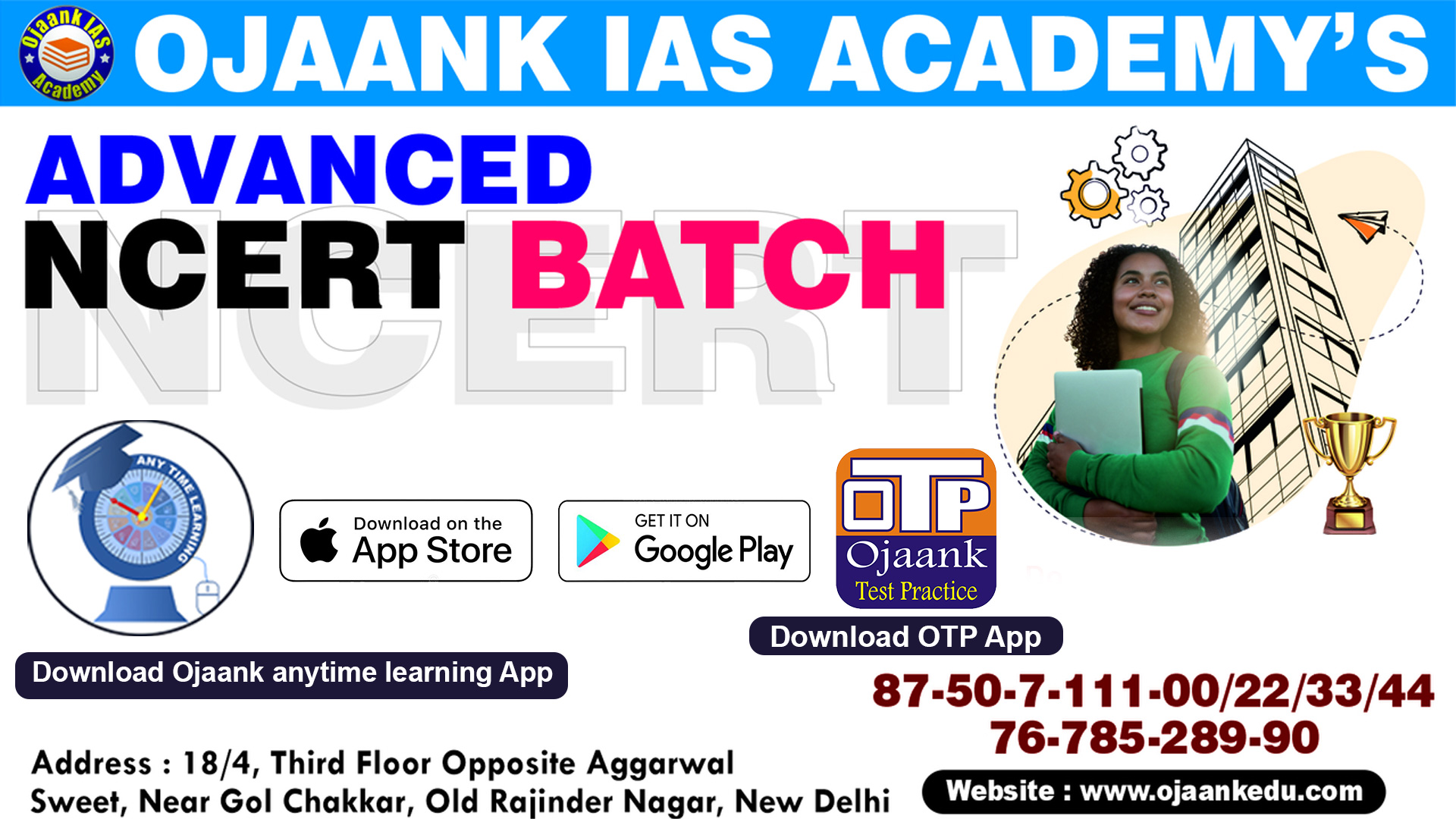 ADVANCED NCERT BATCH BY OJAANK SIR & TEAM (RECORDED CLASSES)