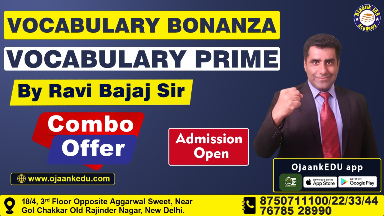 VOCABULARY BONANZA + PRIME COMBO