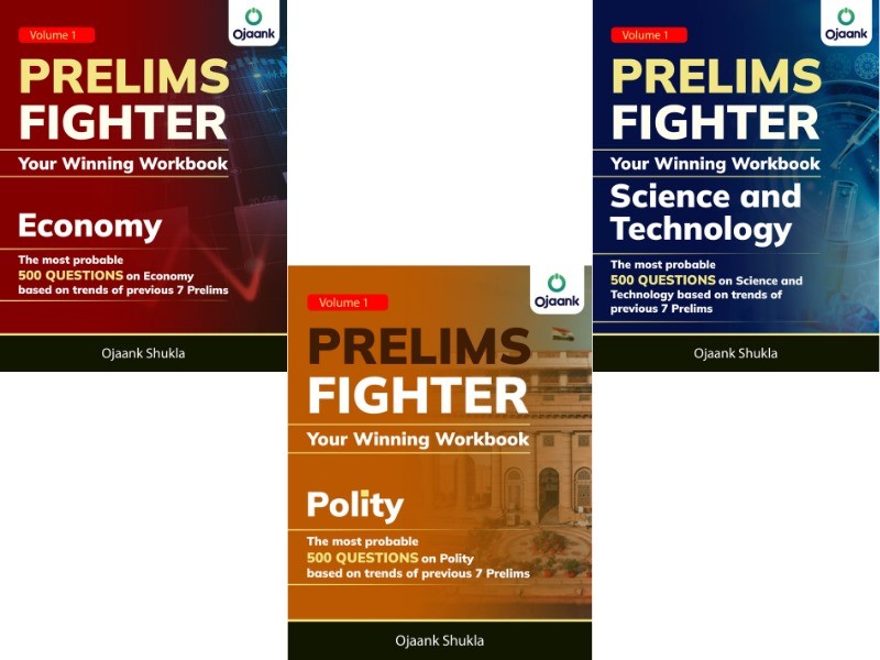 ECONOMY+POLITY + SCIENCE AND TECHNOLOGY English (Combo of 3 Books)