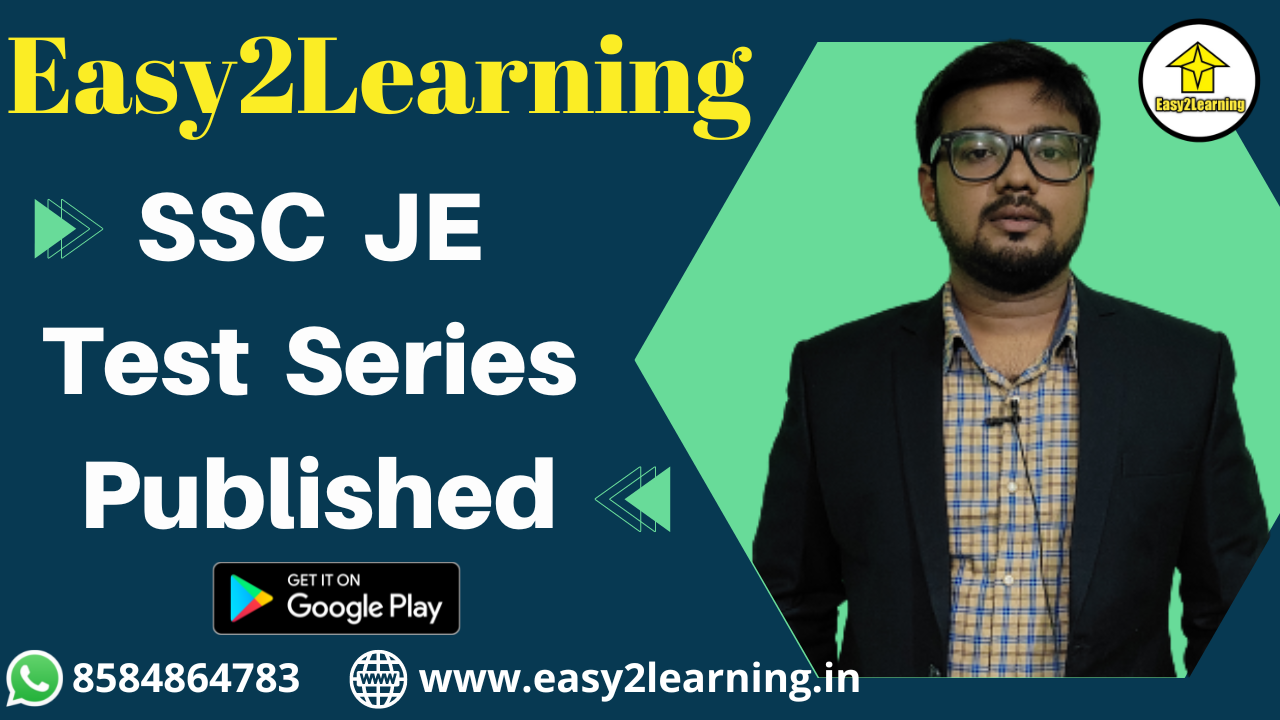 SSC JE 2025 Electrical Test Series